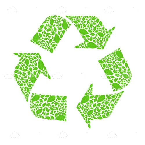 Green Recycle Symbol